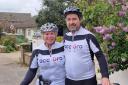Suzanne and Tim from Uttlesford are cycling for Accuro