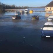 Flooding at Alconbury has been an issue for many years.