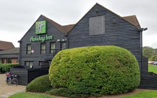 The Holiday Inn in Cambridge, where the misconduct hearing is due to take place.