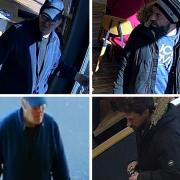 Police have released CCTV images of two men in connection with a burglary at a flat on Blackfriars Road, Wisbech, which took place between 5am and 12.30pm on April 5.