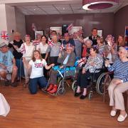VE Day at Rose Lodge Care Home.