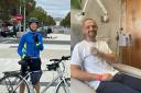 Robert Seaward is taking on a three-week cycling challenge (Robert Seaward/PA)