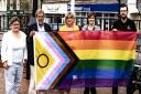 Pride celebrations began in Ely on Monday with raising of the Pride Flag