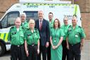 MP Steve Barclay visiting St John Ambulance first aiders in Whittlesey last month.