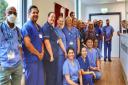 The team at the new endoscopy unit at the Queen Elizabeth Hospital