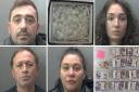Cambridgeshire Police busted open a Peterborough drugs ring when their runner was pulled over on the A47 for 