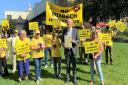 WisWIN protestors in London to meet MP Steve Barclay and create wider awareness of their bid to halt a Â£300m mega incinerator proposed for Wisbech.