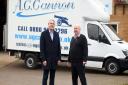 Last week MP Steve Barclay (left)visited A G Cannon Removals in March - but it was purely a constituency courtesy call. Although he did announce a few days later he was moving to a new job.