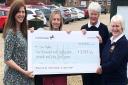 Members of March Golf Club's ladies' section have raised over £2,000 for Sue Ryder Thorpe Hall Hospice.