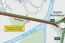 Improvement works on the A47 Fen Road between March and Peterborough have begun.