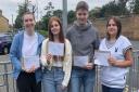 Plenty of reasons for celebrations at Cromwell Community College Chatteris as A level results are announced