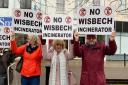 Campaigners launch fight against Wisbech incinerator at town rally. Picture: KIM TAYLOR