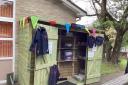 The sharing shed at Peckover Primary School.