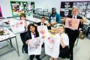 Not every art student at secondary school has the chance to work with a resident artist, but the Thomas Clarkson Academy in Wisbech has recently hosted a professional artist to help pupils.