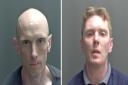 Cirean Brytz (left) and James Brytz (right) have been jailed for a total of eight years and four months