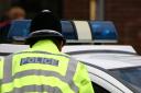 A driver has been arrested on suspicion of drink driving after blowing 136 at the roadside following a four-vehicle crash.