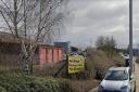 Algores Way - sign showing opposition to Wisbech incinerator