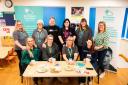 Staff and service users at Stronger Together