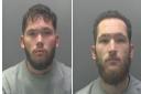 Brothers Riley and Bricy Upton, of Sealey’s Lane, Parson Drove, have been jailed for attacks which left three men hospitalised.