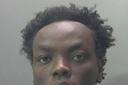 Leicester thug More Juma has been jailed for smashing up City Pharmacy in Peterborough and threatening members of the public.