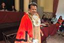 Elango Elavalakan was formally installed as mayor of Ipswich on Wednesday