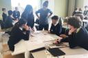 Melbourn Village College pupils took part in the Living Laboratory