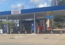 Tesco Bar Hill, one of several Cambridgeshire petrol stations without fuel today (April 8)