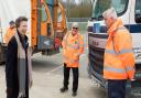 Her Royal Highness The Princess Royal visited the Greater Cambridge Shared Waste Service site in Waterbeach on Wednesday, March 24.