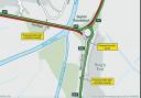 The A141 between the A47 Guyhirn roundabout and the A605 junction for Whittlesey will be closed for two weekends in January.