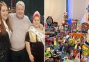 Paul Albutt (left) alongside Annie Woods has helped the Wisbech Toy Appeal reach over 500 donations this Christmas.