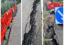 Sink holes in Nene Parade, March have led to the road on the brink of collapse, something which residents are still fearful will happen.