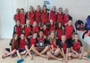 Wisbech Swimming club at the Junior Fenland League Final 2022