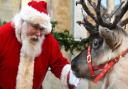 Santa and his reindeer will be in Wisbech this weekend. Credit: Fenland District Council.