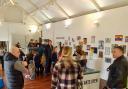 Visitors at the Young Arts Open exhibition at Wisbech and Fenland Museum earlier this year.