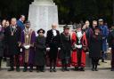 Councillors and guests took part in Wisbech Remembrance Service on Sunday.