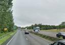Charles Ryan was distracted at the wheel on the A14 near Welford