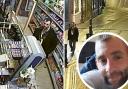 CCTV images of missing man David Cross, who was last seen in Wisbech on January 31.
