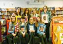 Staff at Thomas Clarkson Academy in Wisbech became a walking library to mark World Book Day.