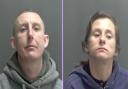 Wisbech shoplifters Scott McSpadden and Tanya Momot breached Criminal Behaviour Orders to steal Cadbury’s Crème Eggs and sandwiches.