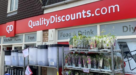 Wisbech Standard: QD shop in Broad Street, March. Wisbech Standard: QD shop in Broad Street, March.
