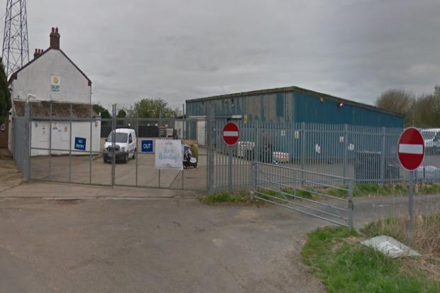 The former Milk&More hub at the Dairy Crest site in Wisbech.
