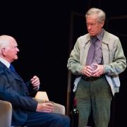 Oliver Ford Davies and Stephen Boxer in A Splinter of Ice, which can be seen at Cambridge Arts Theatre.