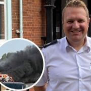 Stuart Smith (pictured) said Cambridgeshire Fire and Rescue Service have been preparing for the impact of the cost of living crisis 
