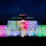 A Christmas lights trail has been opened at Wimpole Estate in Cambridgeshire.