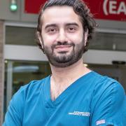 Dr Tirej Bromo, an emergency doctor at Addenbrooke's Hospital in Cambridge, volunteered to help set up a medical clinic in Ukraine between April and May.