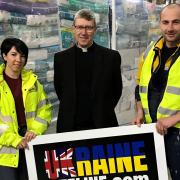 Dean of Ely, The Very Reverend Mark Bonney has showed his support for the Ukraine Lifeline group.