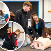 Sixth form students at Thomas Clarkson Academy learnt a range of life-saving skills during a first aid course.
