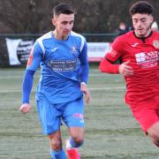 Wisbech Town joint-boss Mark Warren, father of Brody (pictured, red), believes the Fenmen are not far away from turning their fortunes around despite a second defeat in charge.