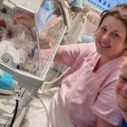 Baby Rory Byers born four months early survives fight for life.
