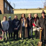 Cherry trees have been planted in Whittlesey as part of the Japanese Sakura Cherry Tree Project.